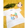 T-shirt enfant Attrapez Les Tous blanc